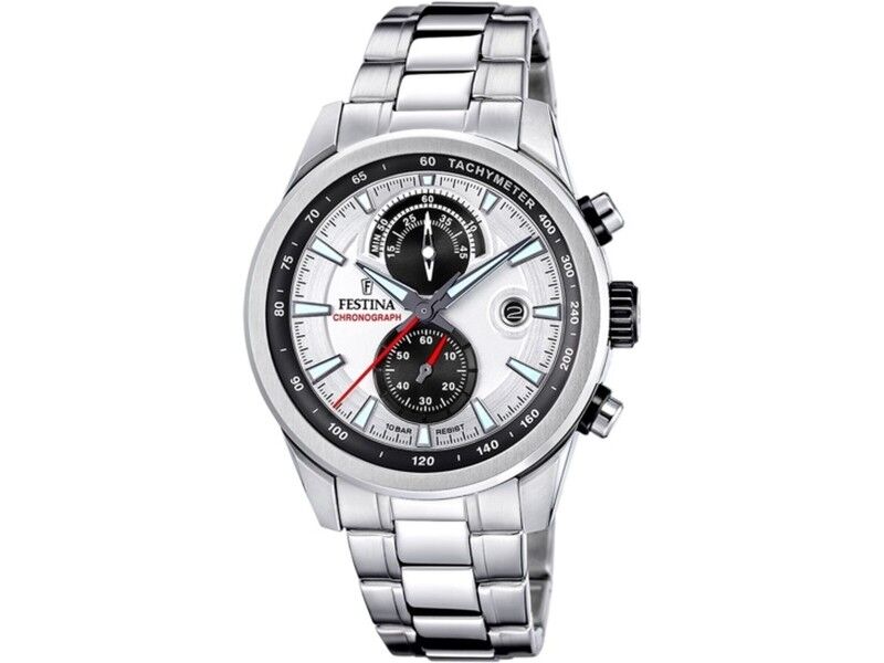 Zegarek Męski Festina F20694/1 Srebrzysty