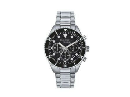 Zegarek Męski Breil EW0713 Czarny Srebrzysty (Ø 41 mm)