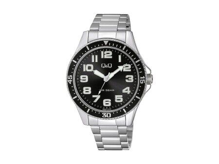 Zegarek Męski Q&Q QB64J225Y Czarny (Ø 45 mm)