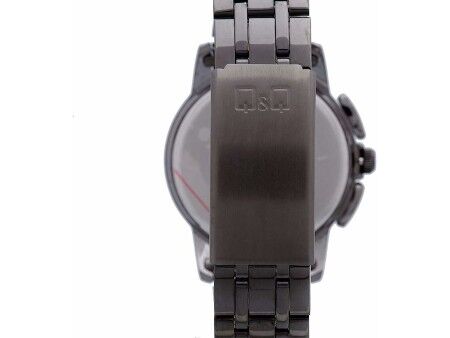 Zegarek Męski Q&Q Q602J405Y Czarny Srebrzysty (Ø 40 mm)