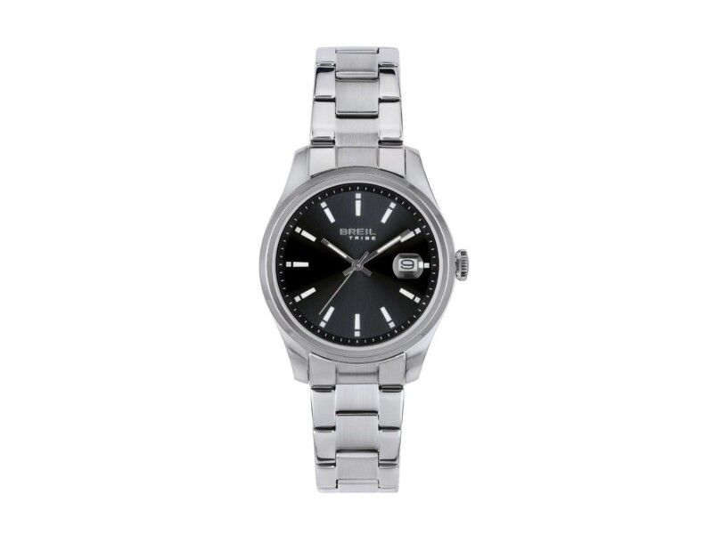 Zegarek Unisex Breil EW0651 Czarny Srebrzysty (Ø 36 mm)