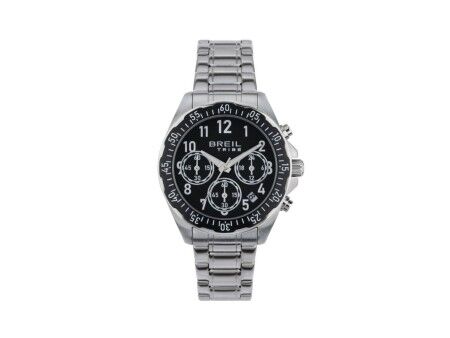 Zegarek Męski Breil EW0718 Czarny Srebrzysty (Ø 37 mm)