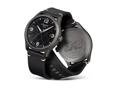 Zegarek Męski Tissot GENT XL 3X3 STREET BASKETBALL - SPECIAL PACK. 2 STRAPS (Ø 45 mm)