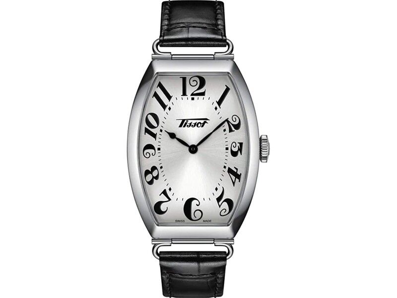 Zegarek Męski Tissot HERITAGE PORTO Srebrzysty Czarny
