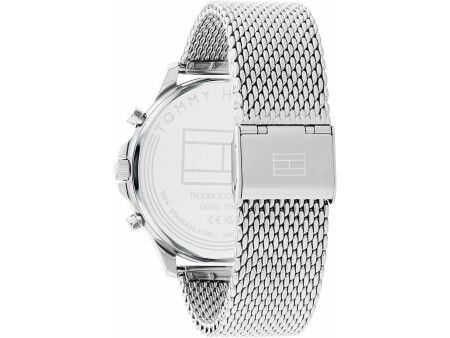 Zegarek Męski Tommy Hilfiger RYDER Czarny Srebrzysty