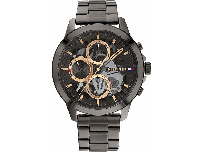 Zegarek Męski Tommy Hilfiger 1680670 Szary Srebrzysty