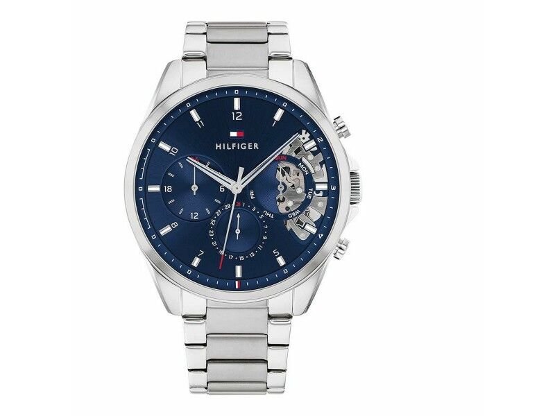Zegarek Męski Tommy Hilfiger 1710448 Srebrzysty