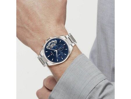 Zegarek Męski Tommy Hilfiger 1710448 Srebrzysty