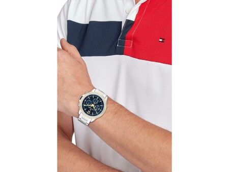 Zegarek Męski Tommy Hilfiger 1685264 Srebrzysty