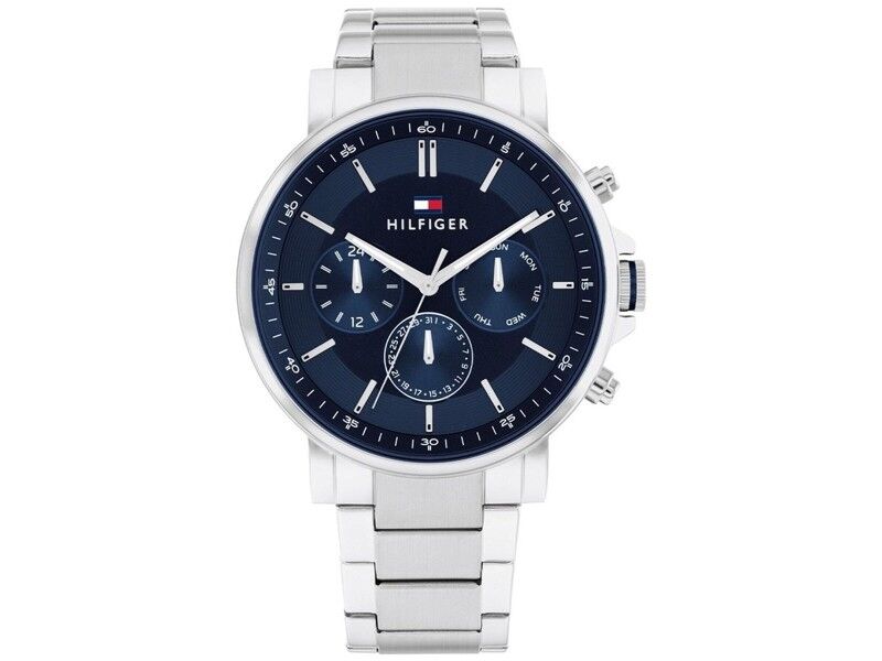 Zegarek Męski Tommy Hilfiger 1687498 Srebrzysty
