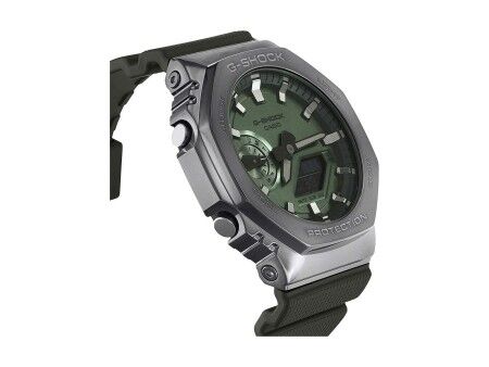 Zegarek Męski Casio G-Shock OAK METAL COVERED - Green (Ø 44,5 mm) (Ø 45 mm)