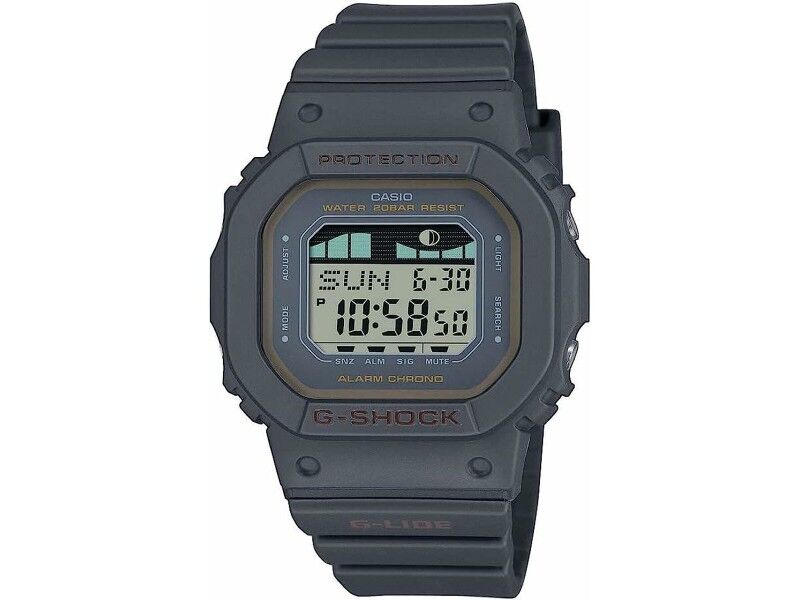 Zegarek Damski Casio G-Shock G-LIDE BLACK - SURF TIDE GRAPHS