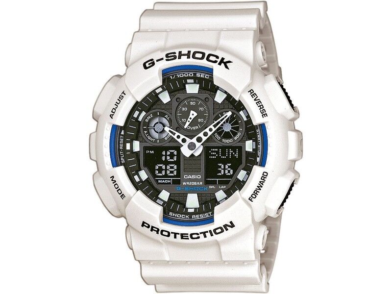 Zegarek Męski Casio G-Shock GA-100B-7AER Czarny (Ø 51 mm)