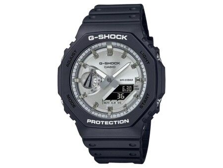 Zegarek Męski Casio G-Shock OAK - SILVER DIAL (Ø 45 mm)