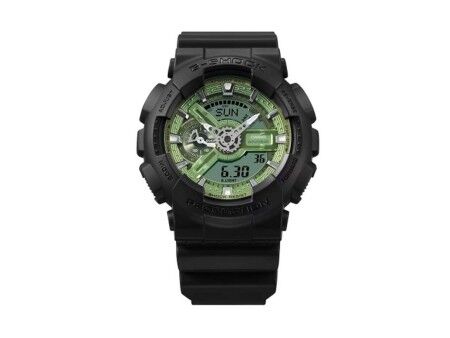 Zegarek Męski Casio G-Shock GA-110CD-1A3ER Czarny Kolor Zielony (Ø 51 mm)