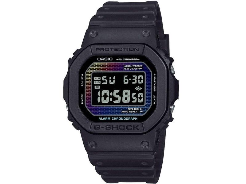 Zegarek Męski Casio G-Shock THE ORIGIN - RAINBOW BRICK WALL SERIE Czarny