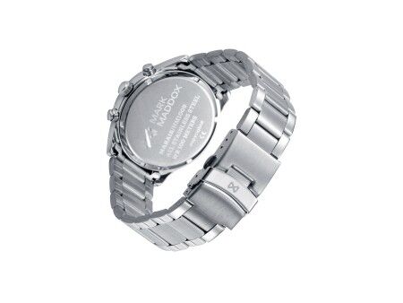 Zegarek Męski Mark Maddox HM1009-53 Czarny Srebrzysty (Ø 43 mm)