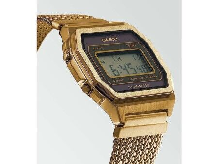 Zegarek Męski Casio A1000MGA-5EF Złoto