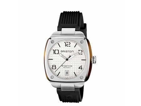 Zegarek Męski Briston 23640.S.T.2.RB Biały Czarny