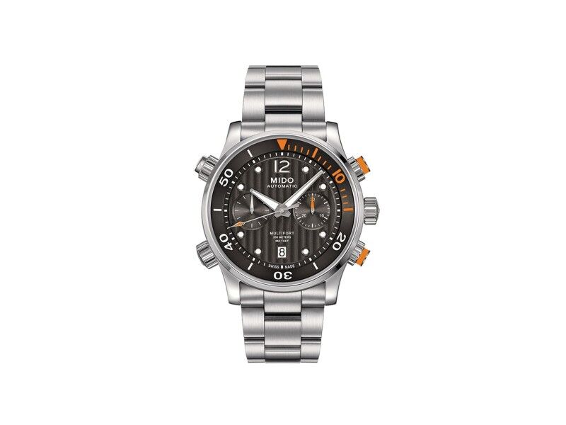 Zegarek Męski Mido MULTIFORT TWO CROWNS (Ø 44 mm)