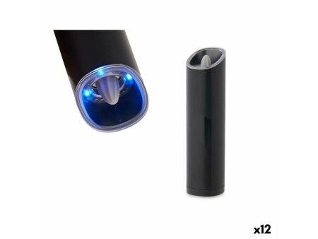 Młynek Elektryczny Kinvara KYMQ-A Czarny Ceramika Stal ABS AS 5,2 x 20,3 x 5,2 cm Światło LED (12 Sztuk)