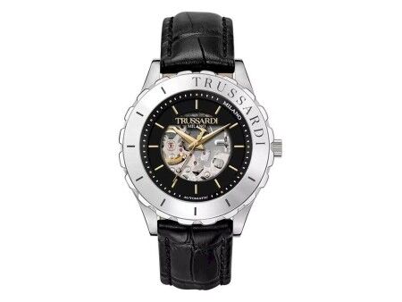 Zegarek Męski Trussardi T-LOGO Czarny (Ø 43 mm)