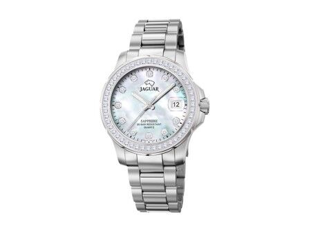 Zegarek Męski Jaguar J892/1 Srebrzysty (Ø 34 mm)