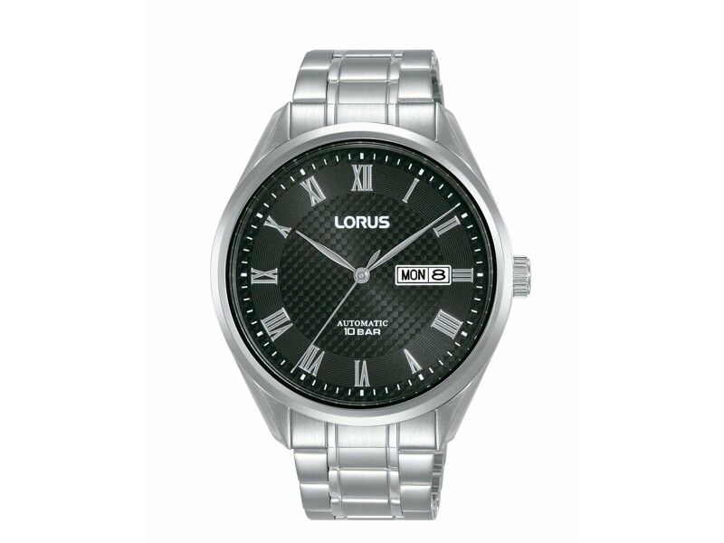 Zegarek Męski Lorus RL429BX9 Czarny Srebrzysty