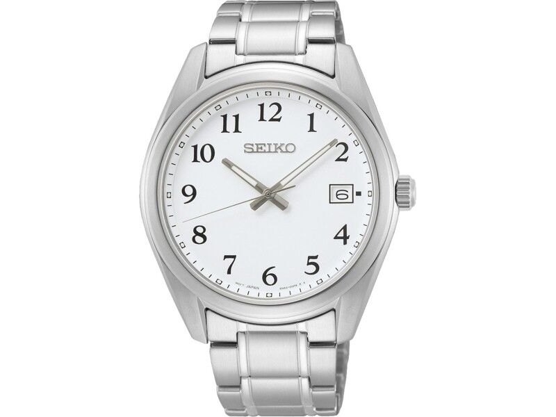 Zegarek Męski Seiko SUR459P1 Srebrzysty