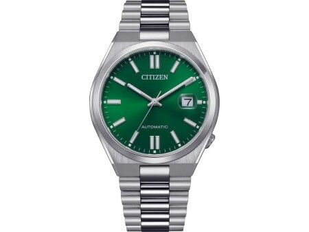 Zegarek Męski Citizen TSUYOSA AUTOMATIC Kolor Zielony Srebrzysty (Ø 40 mm)