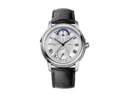 Zegarek Męski Frederique Constant HYBRID MANUFACTURE BLUETOOTH Czarny