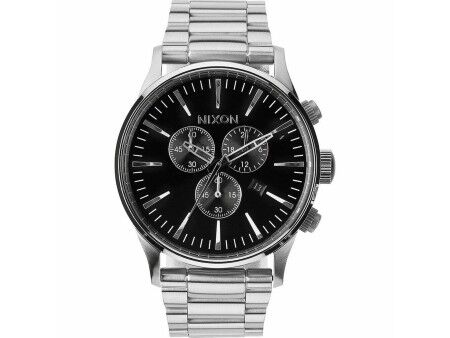 Zegarek Męski Nixon Sentry Chrono Srebrzysty