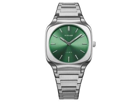 Zegarek Męski D1 Milano EDEN Kolor Zielony Srebrzysty (Ø 37 mm)