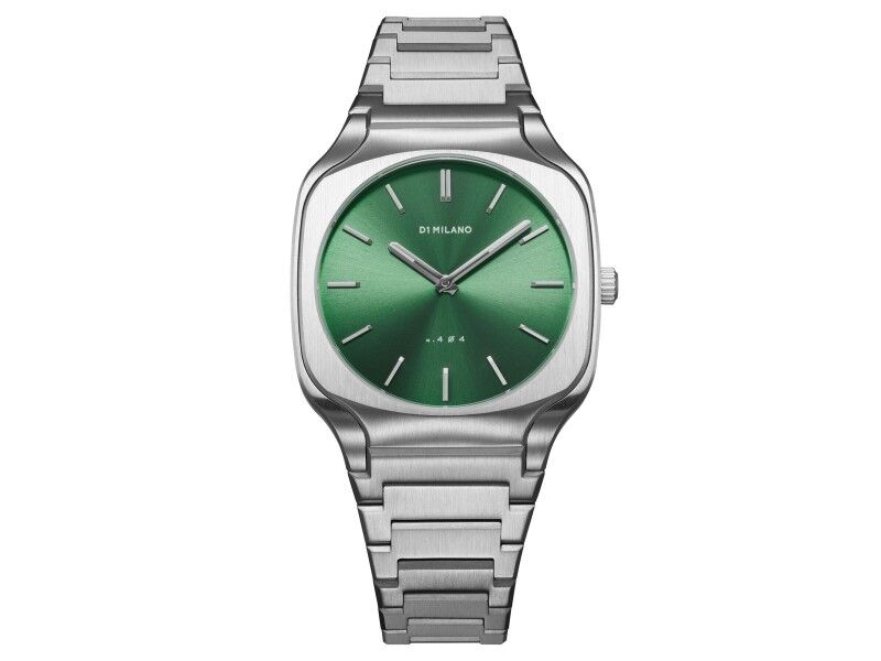 Zegarek Męski D1 Milano EDEN Kolor Zielony Srebrzysty (Ø 37 mm)