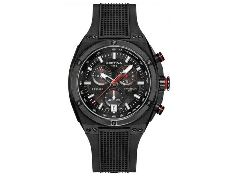 Zegarek Męski Certina DS EAGLE CHRONOGRAPH GMT AUTOMATIC (Ø 46 mm)