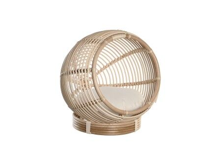 Łóżko dla zwierząt domowych DKD Home Decor 55 x 50 x 55 cm Naturalny Rattan