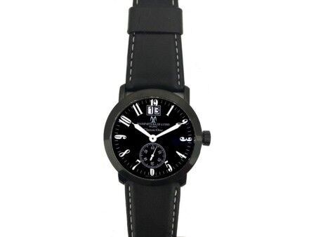 Zegarek Męski Montres de Luxe 09CL1-BKBK (Ø 45 mm)