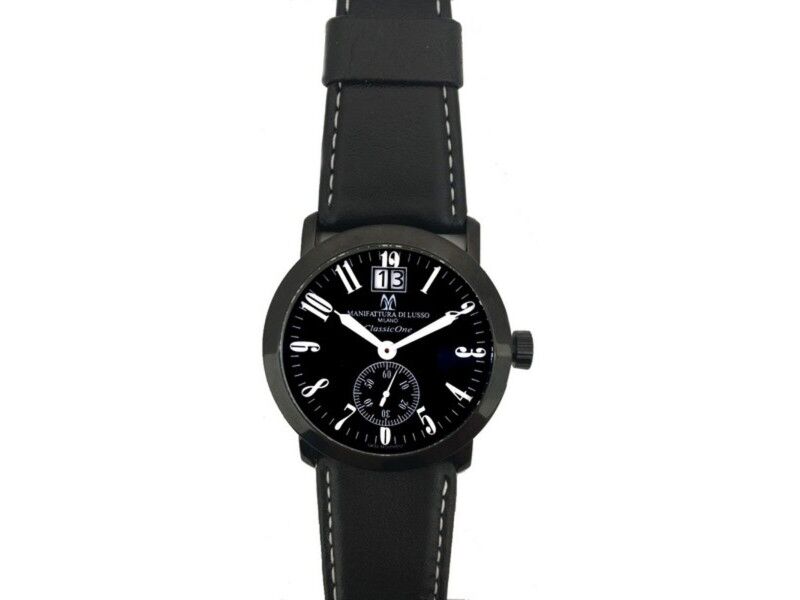 Zegarek Męski Montres de Luxe 09CL1-BKBK (Ø 45 mm)