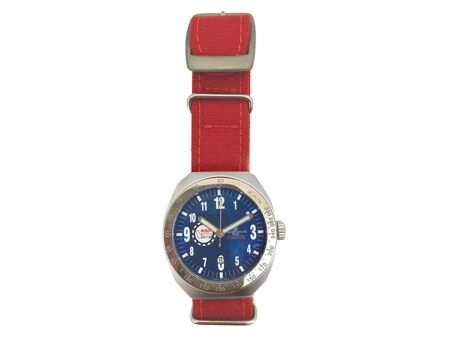 Zegarek Unisex Montres de Luxe 09MON-ALKZBLU (Ø 42 mm)