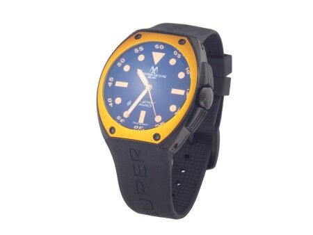 Zegarek Męski Montres de Luxe 09SA-BK-1002 (Ø 48 mm)