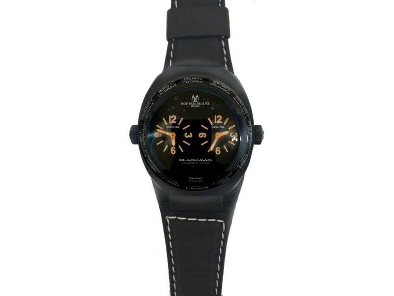 Zegarek Unisex Montres de Luxe 09BK-3002 (Ø 40 mm)