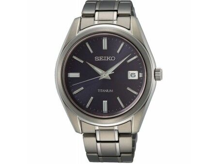 Zegarek Męski Seiko SUR373P1 Szary Srebrzysty (Ø 40 mm)