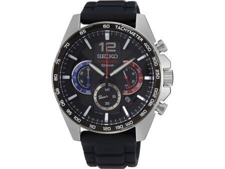 Zegarek Męski Seiko SSB347P1 Czarny
