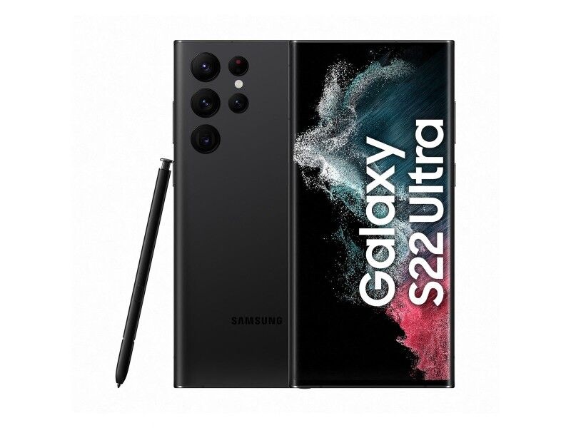 Smartfony Samsung GALAXY S22 ULTRA Czarny 128 GB 8 GB RAM Octa Core 6,8" Samsung Exynos