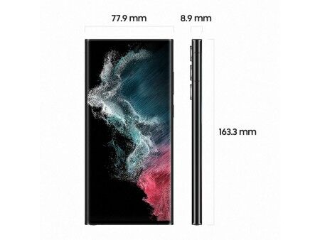Smartfony Samsung GALAXY S22 ULTRA Czarny 128 GB 8 GB RAM Octa Core 6,8" Samsung Exynos