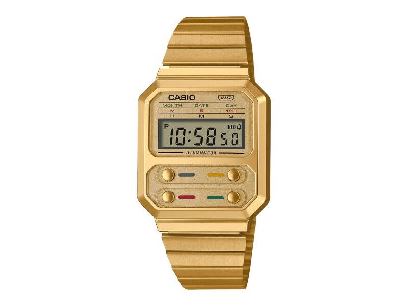 Zegarek Unisex Casio A100WEG-9AEF (Ø 33 mm)