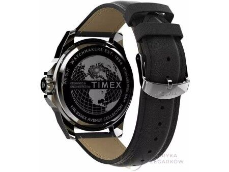 Zegarek Męski Timex ESSEX AVENUE Czarny (Ø 44 mm)