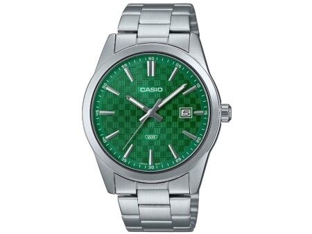 Zegarek Męski Casio DATE CARBON LOOK DIAL - GREEN (Ø 41 mm)