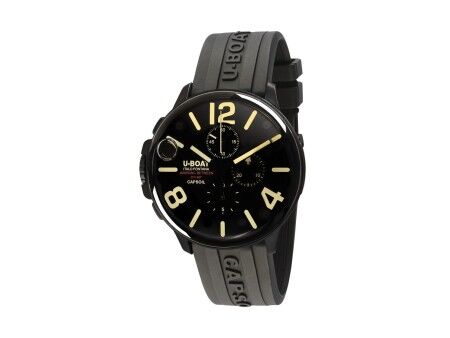 Zegarek Męski U-Boat 8109/D Czarny (Ø 45 mm)