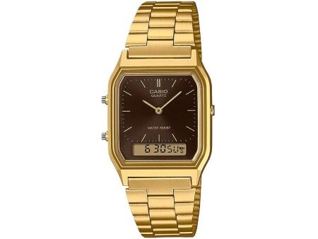 Zegarek Męski Casio AQ-230GA-5AMQYES Brązowy